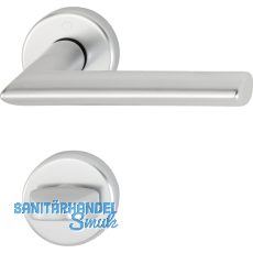 HOPPE Drckergt. STOCKHOLM - auf Ros. WC, TS37 - 42, Edelstahl Effekt