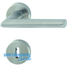 HOPPE Drckergt. STOCKHOLM - auf Ros. BB, TS40 - 45, Edelstahl matt