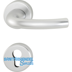 HOPPE Drckergt. TOKYO - auf Ros. PZ, TS38 - 42, silber eloxiert