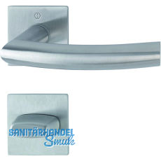 HOPPE Drcker TRONDHEIM auf Drckerrosette, TS35-45, Edelstahl