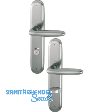 HOPPE Drckergt. VERONA - auf LS WC90, TS37 - 42, Edelstahl Effekt