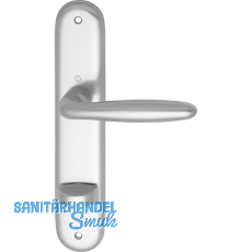 HOPPE Drckergt. VERONA - auf LS WC90, TS37 - 42, silber eloxiert