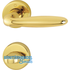 HOPPE Drckergt. VERONA - auf Ros. BB, TS 39 - 47, Messing verchromt matt