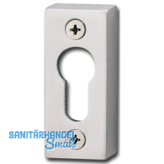 HOPPE Zylinderrosette PZ, zu Modell 117GF/22, 29 x 68, silber elox