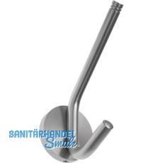 Huthaken Jaina Rosette  58 mm, Hhe 145 mm, Edelstahl gebrstet