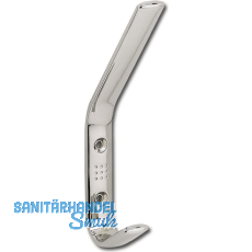 Huthaken Gamma Breite 18 mm, Hhe 165 mm, ZN vermessingt poliert