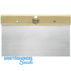SCHULLER Japanspachtel rostfrei mit Holzgriffleiste Breite 160 mm