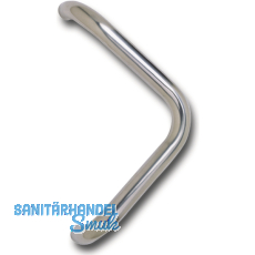 MARCHESI Stangengriff 4524 V - Form, 382mm, LA. 350mm, M8, Edst. matt