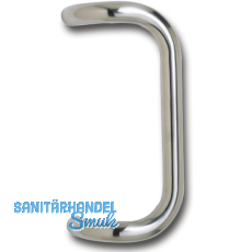 MARCHESI Stangengriff 4520 - gebogen, 382mm, LA. 350mm, M8, Edst. matt