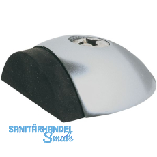 Bodentrpuffer - Bodenpl.  57 mm, Anschlagh. 17 mm, silber eloxiert