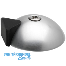 Bodentrpuffer - Bodenpl.  60 mm, Anschlagh. 17 mm, silber eloxiert