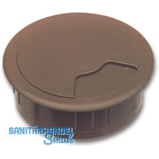 SECOTEC Kabeldurchgang rund 60 mm 3-teilig braun SB-1 BL5