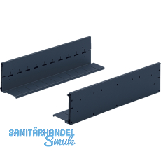 HETTICH SYSTEMA TOP 2000 Karteibahn, Stahl pulverbeschichtet schwarz