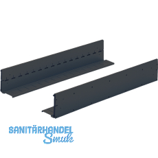 HETTICH SYSTEMA TOP 2000 Karteibahn, Stahl pulverbeschichtet schwarz