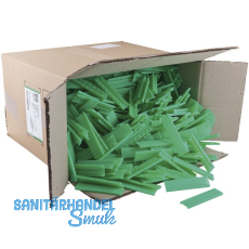 GLUSKE BKV Gitterklotz 100 x 24 x 5 aus Kunststoff grn (Verglasungsklotz)