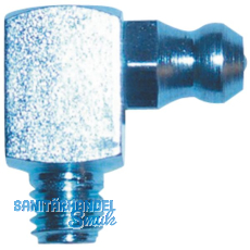 Kegelkopf (Hydraulik) Schmiernippel 90 Winkel H3 Gewinde Gre M6 x 1