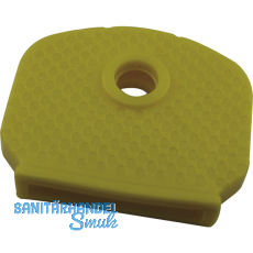 Kennkappe fr Zylinderschlssel Kunststoff gelb