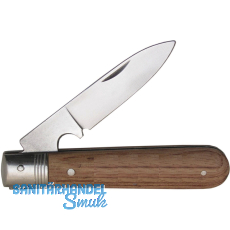 Kabelmesser klappbar einteilig Klinge mit Schaber