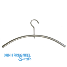 Kleiderbgel Pachet drehbar, ohne Hosensteg, Edelstahl gebrstet