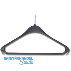 Kleiderbgel Osiris 1 mit Hotelstift, Hosensteg und 2 Rockhakerl, KS schwarz