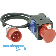 Kompaktverteiler St.Anton H07RN-F 5G1,5 2 x 250V/1x400V IP44