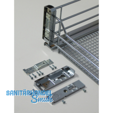 VAUTH-SAGEL Frontbefestigung, Stahl silberfarbig RAL 9006