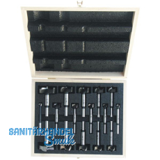 FISCH Kunstbohrerkassette Bohrer ø 10 - 50 mm 16-teilig FISCH Kunstbohrerkassette Bohrer ø 10 - 50 mm 16-teilig