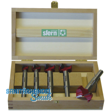 STERN Kunstbohrer Kassette HM Bohrer  15 - 35 mm 5- teilig