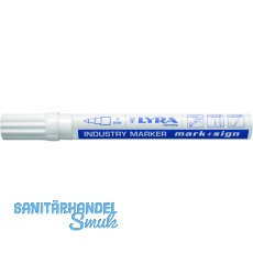 LYRA Lackmalstift 114 Strichbreite 3 mm wei