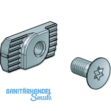 Hammerkopfmutter 41AL-OFFFICE-H, Aluminium roh