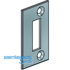 Schließblech 41AL-OFFICE-CP, Edelstahl gebürstet Schließblech 41AL-OFFICE-CP, Edelstahl gebürstet