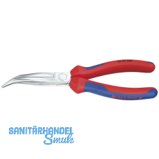 KNIPEX Langschnabelzange DIN 5745 gebogen 2K-Griff Lnge 200 mm