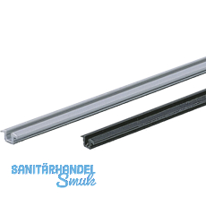 HETTICH SLIDE LINE 55 - Einfachfhrungsrofil, L 4000, 30 Kg, AL braun eloxiert