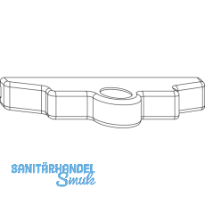 MACO Abdeckkappe Drehlager f. 3-flg. Fenster, Rahmenteil, titan (40734)
