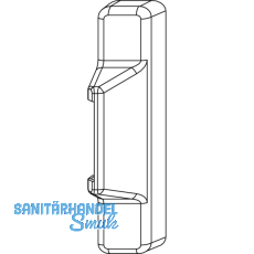 MACO Abdeckkappe Rahmenteil f. Anpressverschluss AS, gold-look (40551)