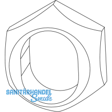 MACO Aufsteckhlse f. 3-flg. Fenster f. Verschlusszapfen (94031)
