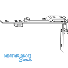 MACO Winkel-Drehband oben, aufschraubbar fr PVC, 120 kg (52462)