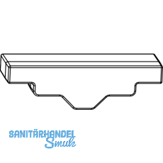 MACO Fiber-Therm Dichtungsstck fr Laufschiene hoch, silber (454858)