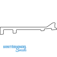 MACO Fiber-Therm Zwischenprofil 99, L=2000 mm, B=99 mm, silber (465578)