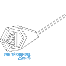 MACO Innensechskantschlssel SW 2,5 f. Seitenwechsel Flgelheber (24239)