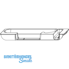 MACO Kippschlieteil, Falzluft 4 mm, Versatz 13 mm, rechts (358993)
