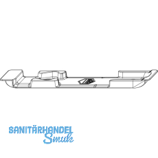 MACO Kippschlieteil, Falzluft 4 mm, Versatz 9 mm, links/rechts (30274)
