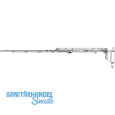 MACO MM Winkelbandschere 180 kg, Gr. 600, 12/20-13, titan, rechts (223682)