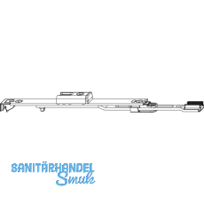 MACO MM Endverschluss EH unten, mit Schlieteil, FFH 1340-2450 mm (205717)