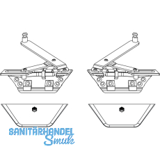 MACO SKB-S/SE Grundkarton Gleitscheren, FFB 620-1650 mm, silber (103073)