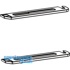 MACO SKB-Z Abdeckung fr Scherenarm, silber (455654)