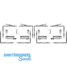 MACO SKB-Z Grundkarton, Schema C, 160 kg, Versatz 13 mm, silber (455514)