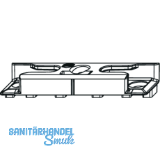 MACO Schlieteil iS, Euronut 7/8/4, Falzluft 12 mm, silber (96564)