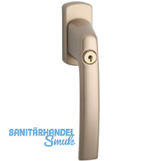 MACO Fenstergriff HARMONY - mit Sperrzylinder, VK 7x35, wei kunststoffmantel