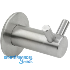 Mantelhaken Pechal Breite 35 mm, Hhe 35 mm, Edelstahl gebrstet